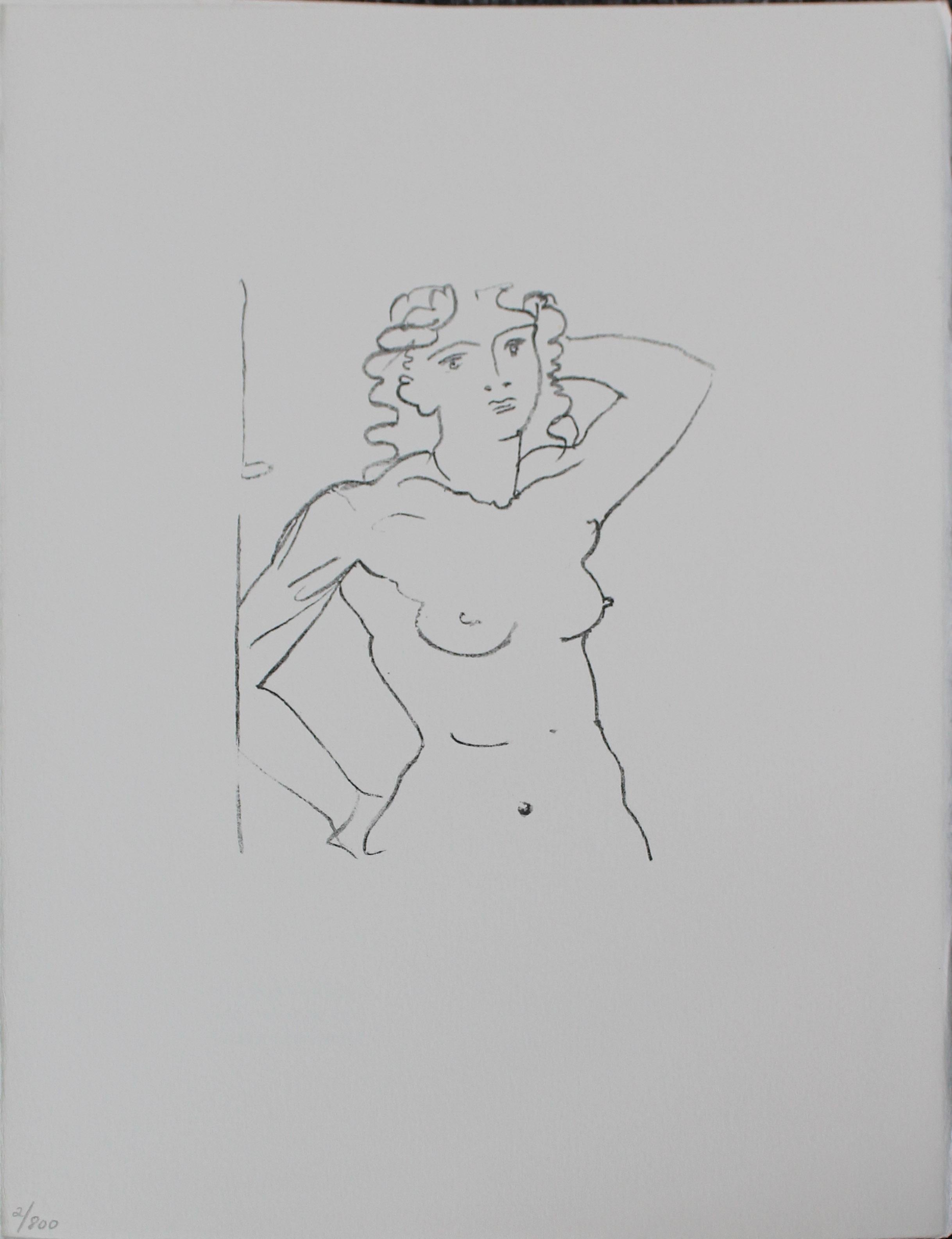 'Buste de Femme' From Souvenirs de Portraits d'Artistes - Print by André Derain