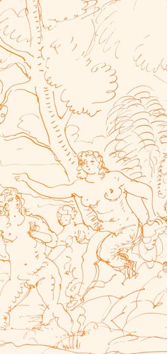 Andre Derain, The Bathers Surprised, Verve, Revue Artistique et Litteraire, 1940