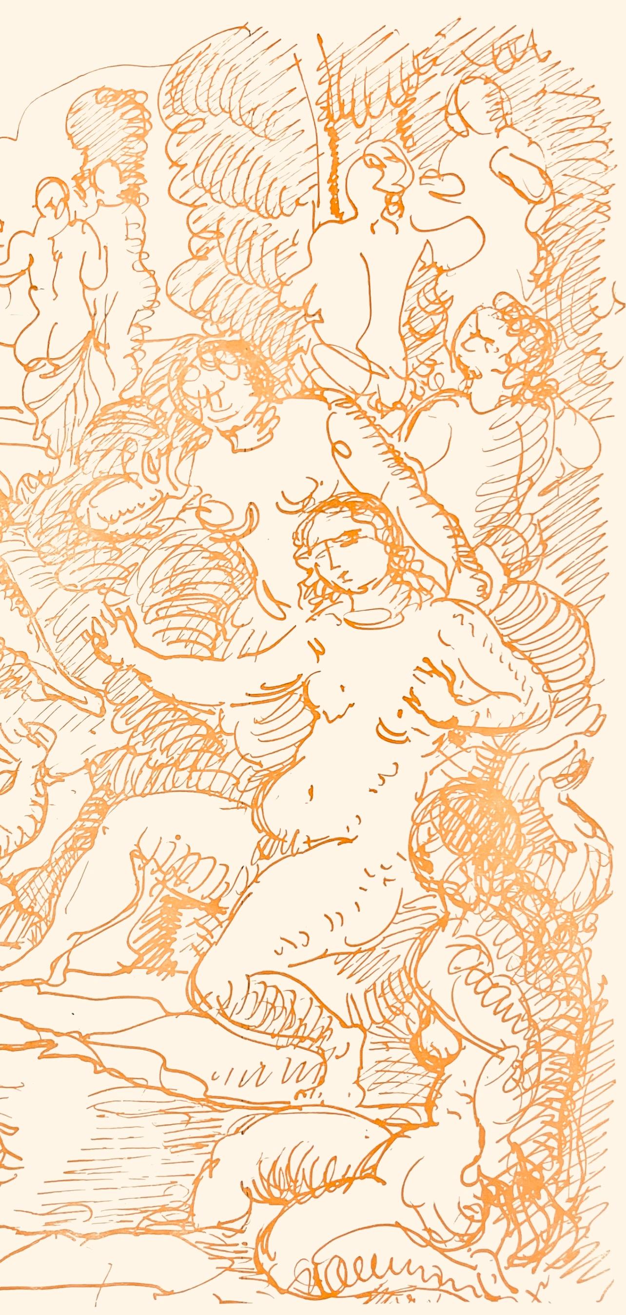 Composition, Verve: Revue Artistique et Littéraire - Print by André Derain