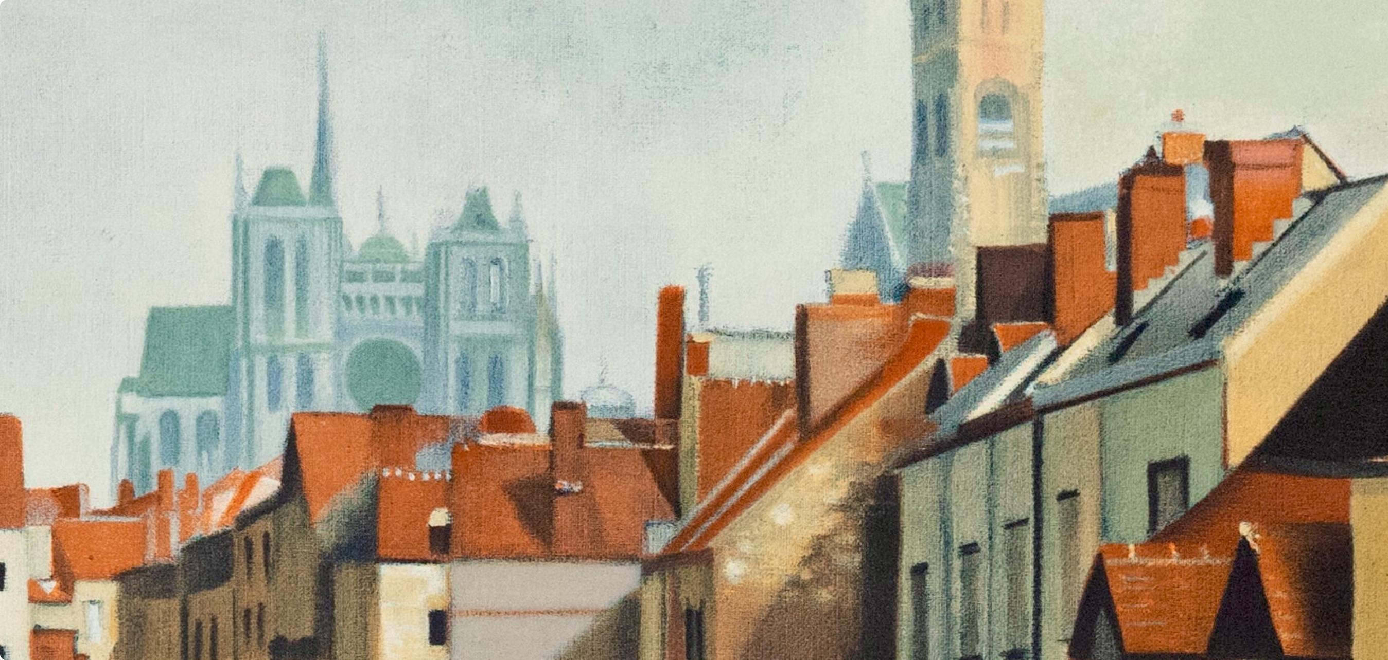 Derain, Amiens, André Derain, Collection Pierre Lévy (after) For Sale 7