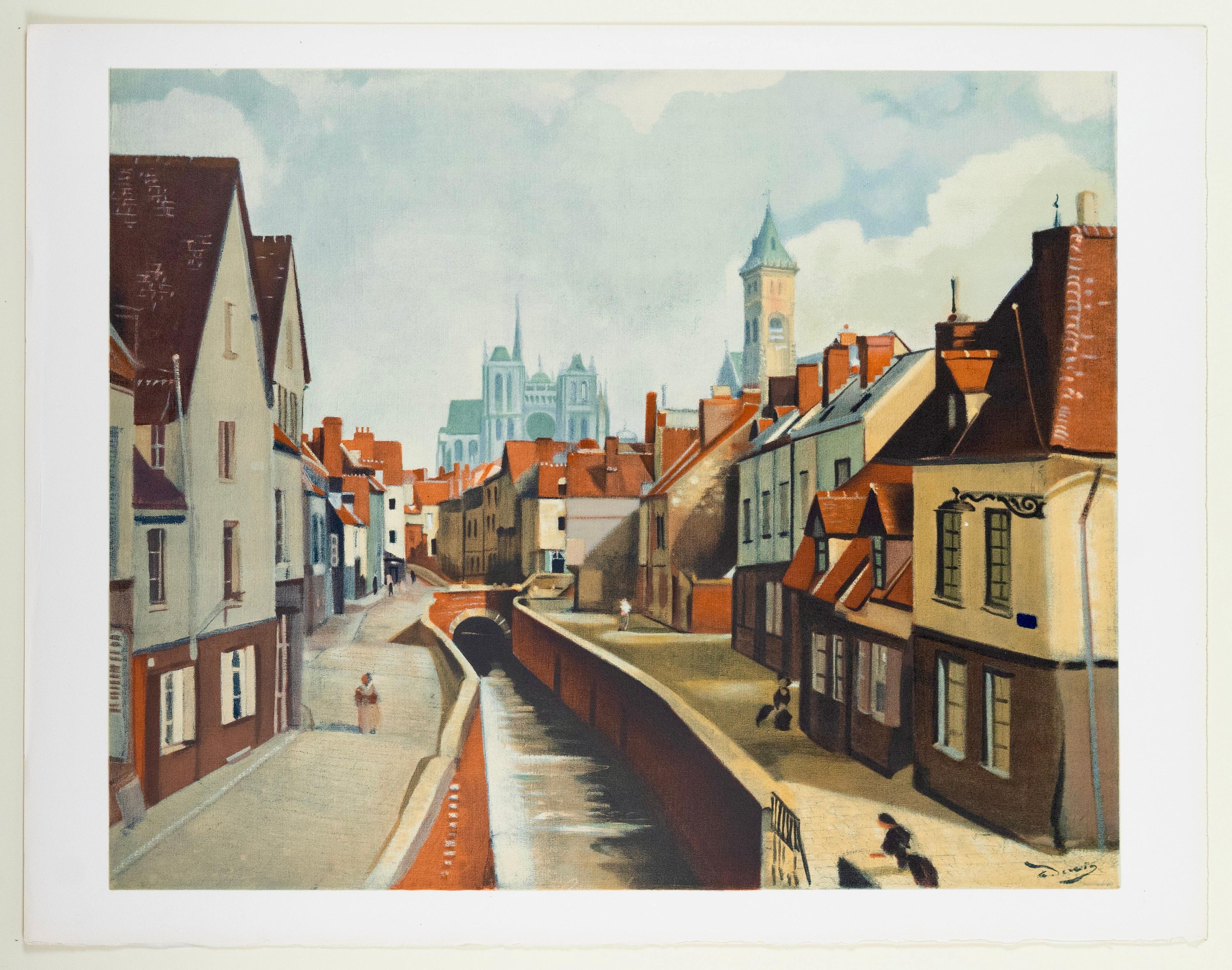 Derain, Amiens, André Derain, Collection Pierre Lévy (after) For Sale 8