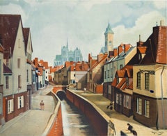 Vintage Derain, Amiens, André Derain, Collection Pierre Lévy (after)