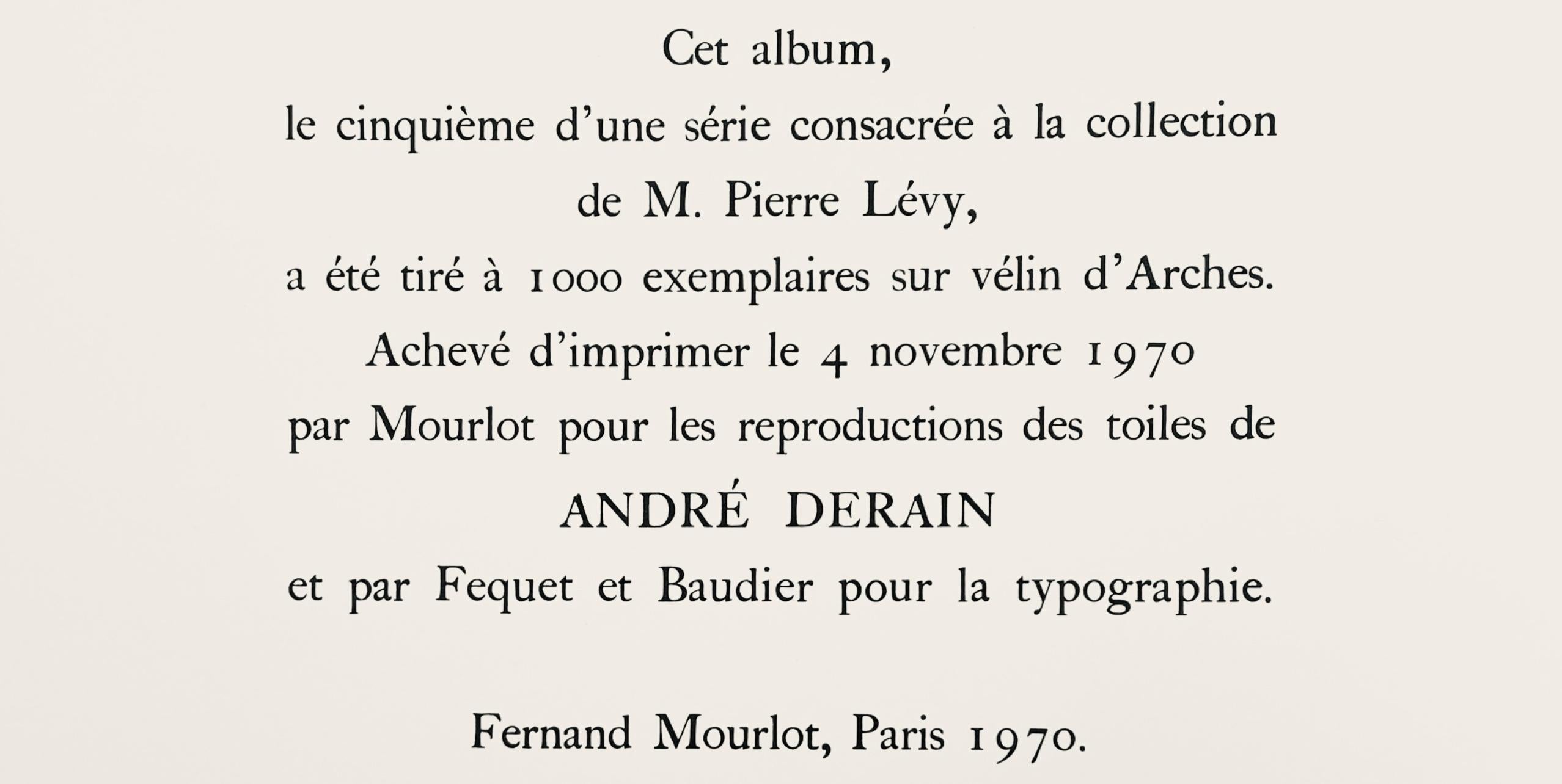 Derain, Amiens, André Derain entre 1935 et 1949 (after) For Sale 9