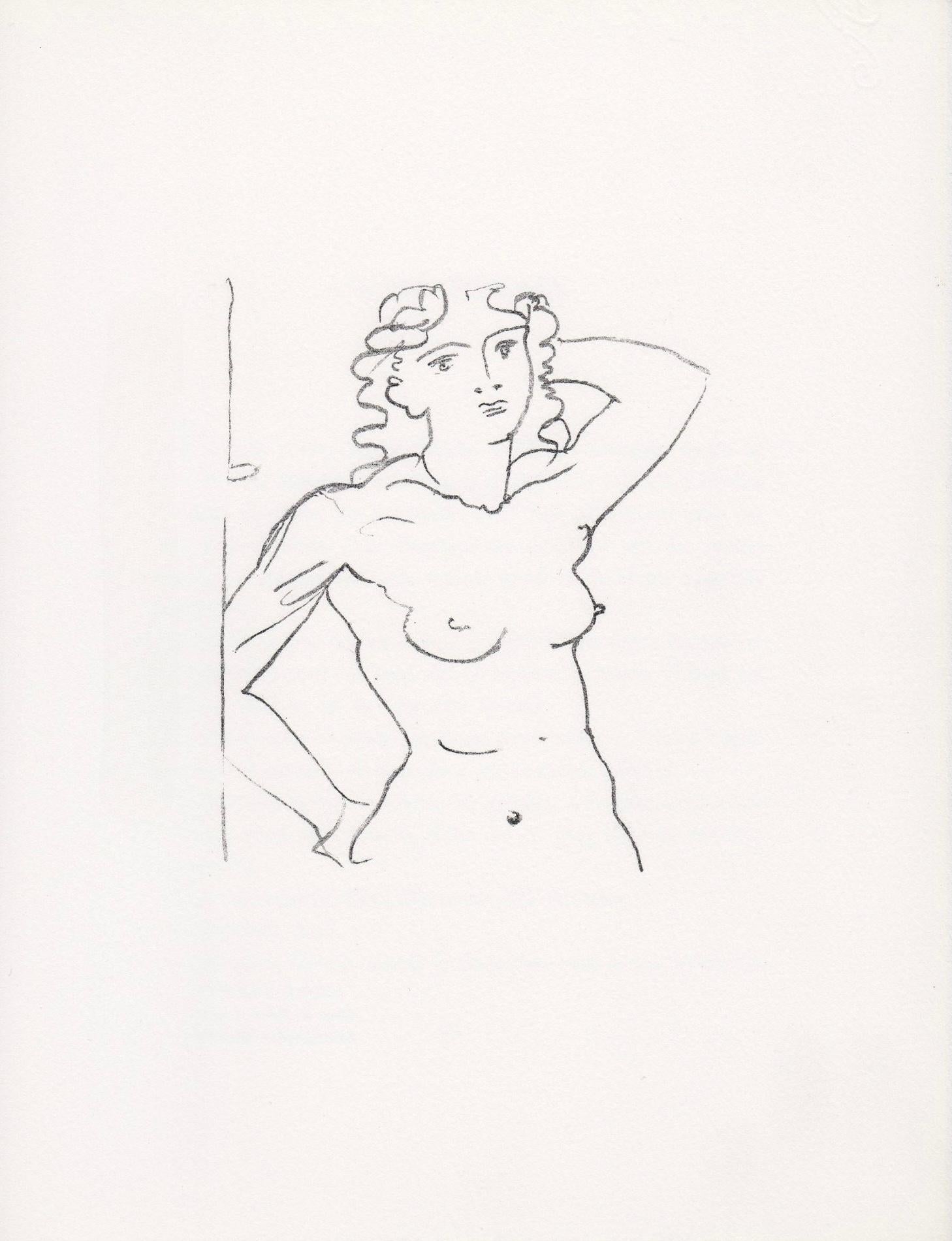 Lithograph on vélin d'Arches paper. Unsigned and unnumbered, as issued. Good condition. Notes: From the folio, Souvenirs et portraits d'artistes, 1972. Published by Fernand Mourlot, Éditeur, Paris, Alain A.C. Mazo, Éditeur, Paris, Leon Amiel,