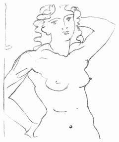 Vintage Derain (tariff free*), Buste de femme, Souvenirs et Portraits d'Artistes (after)