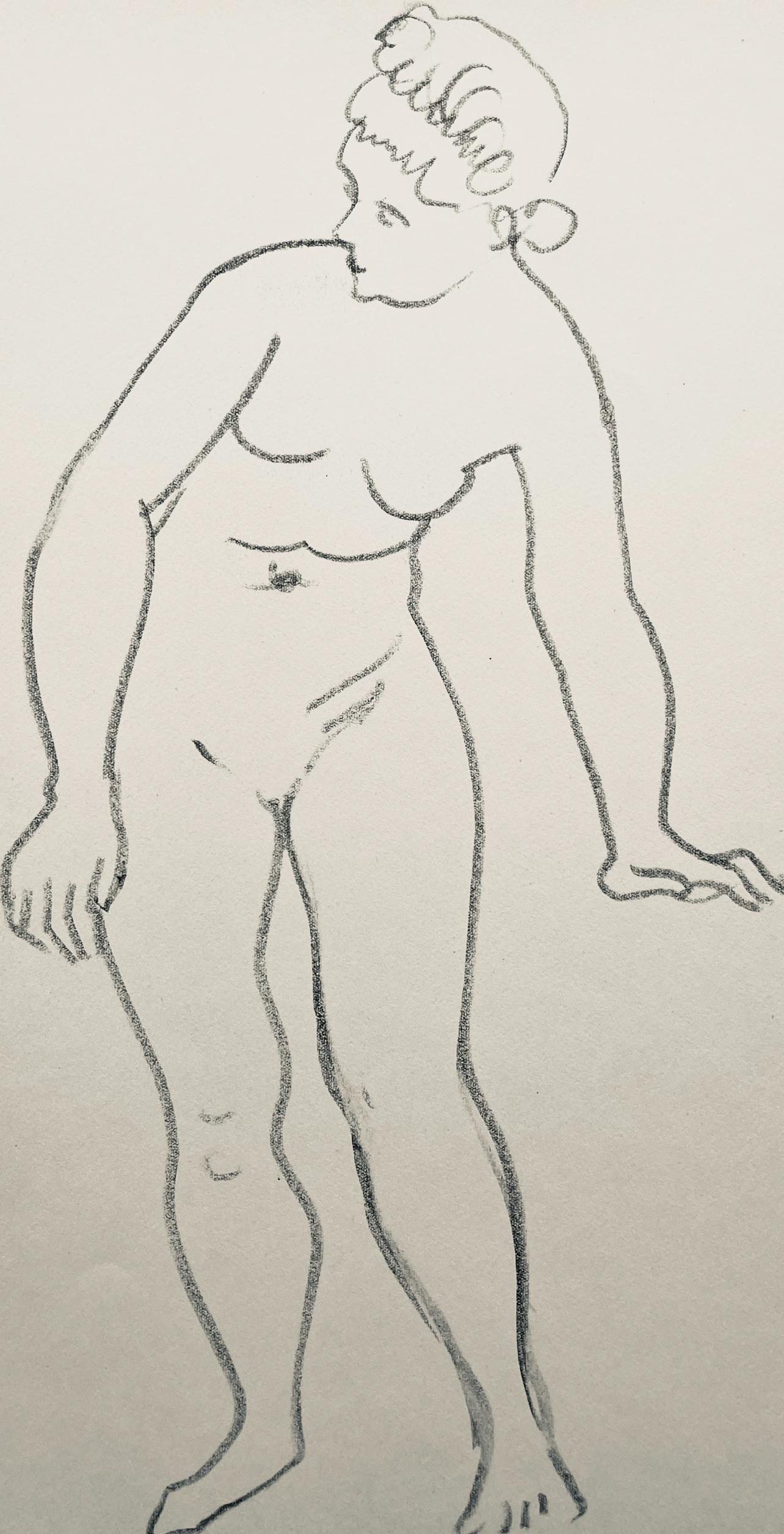 Derain, Komposition, Derrière le miroir (nach) – Print von André Derain