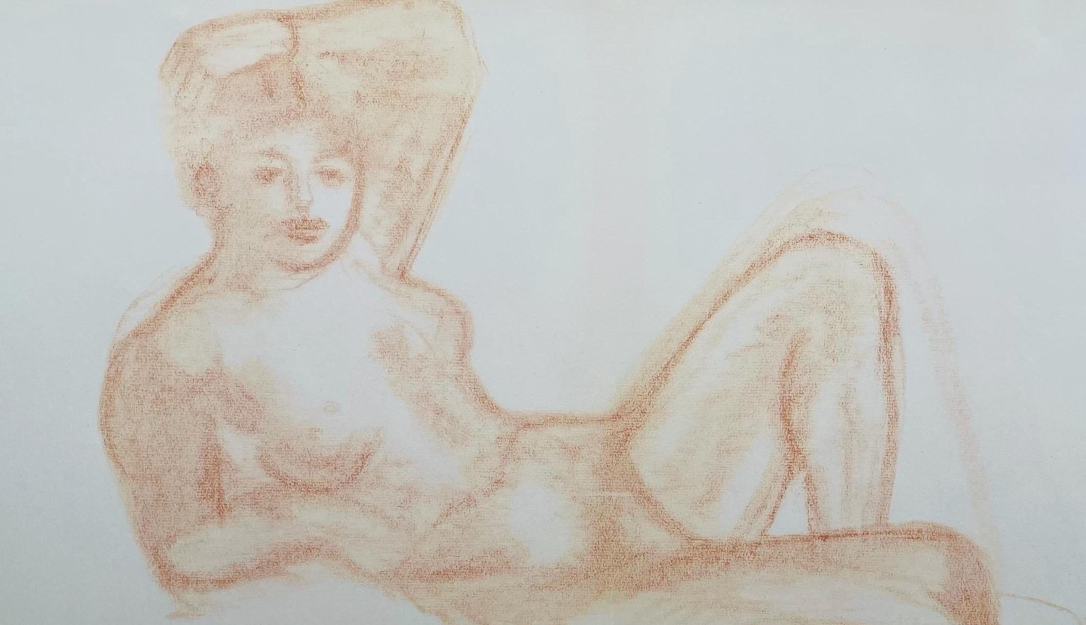 Derain, Komposition, Derrière le miroir (nach) – Print von André Derain
