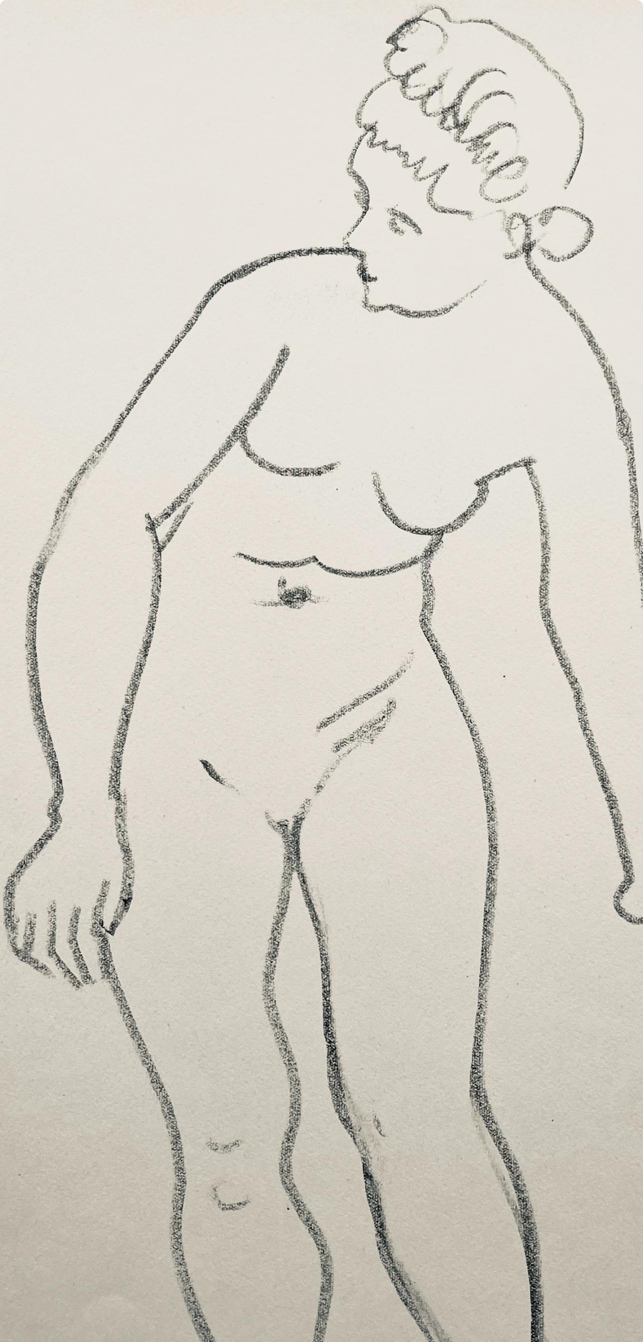 Derain, Composition, Derrière le miroir (after) - Modern Print by André Derain