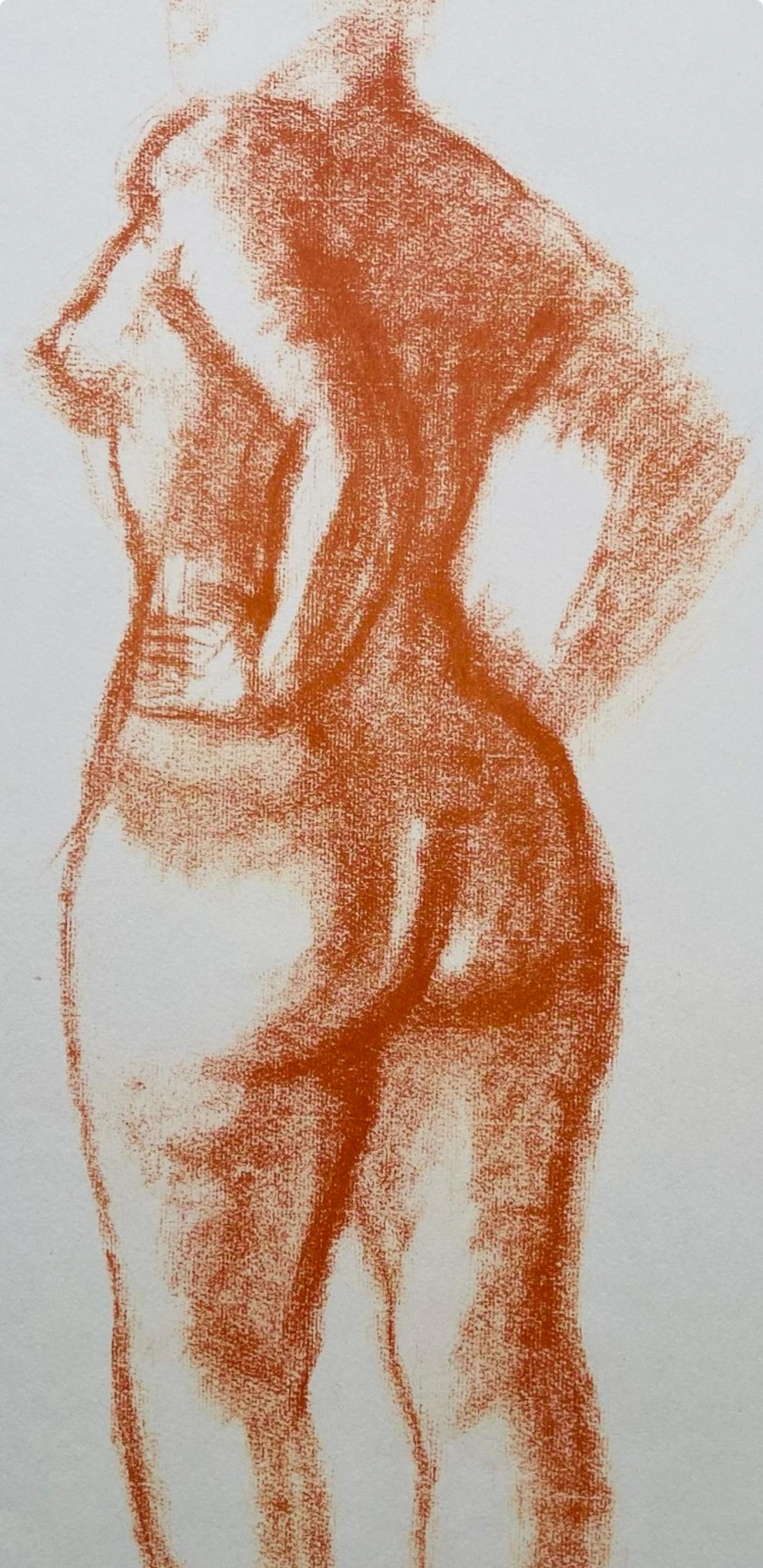 Derain, Komposition, Derrière le miroir (nach) (Moderne), Print, von André Derain
