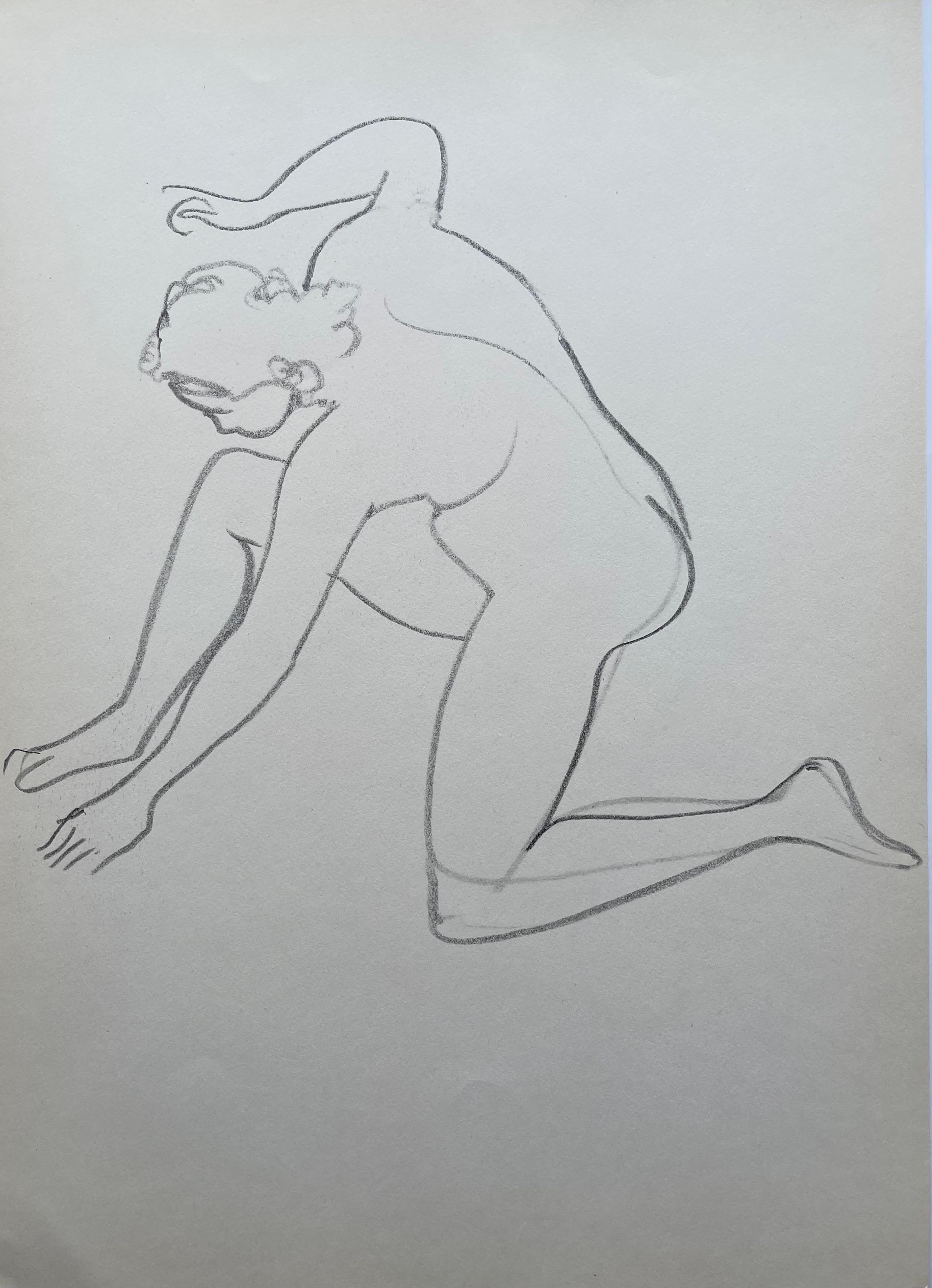 André Derain Figurative Print - Derain, Composition, Derrière le miroir (after)