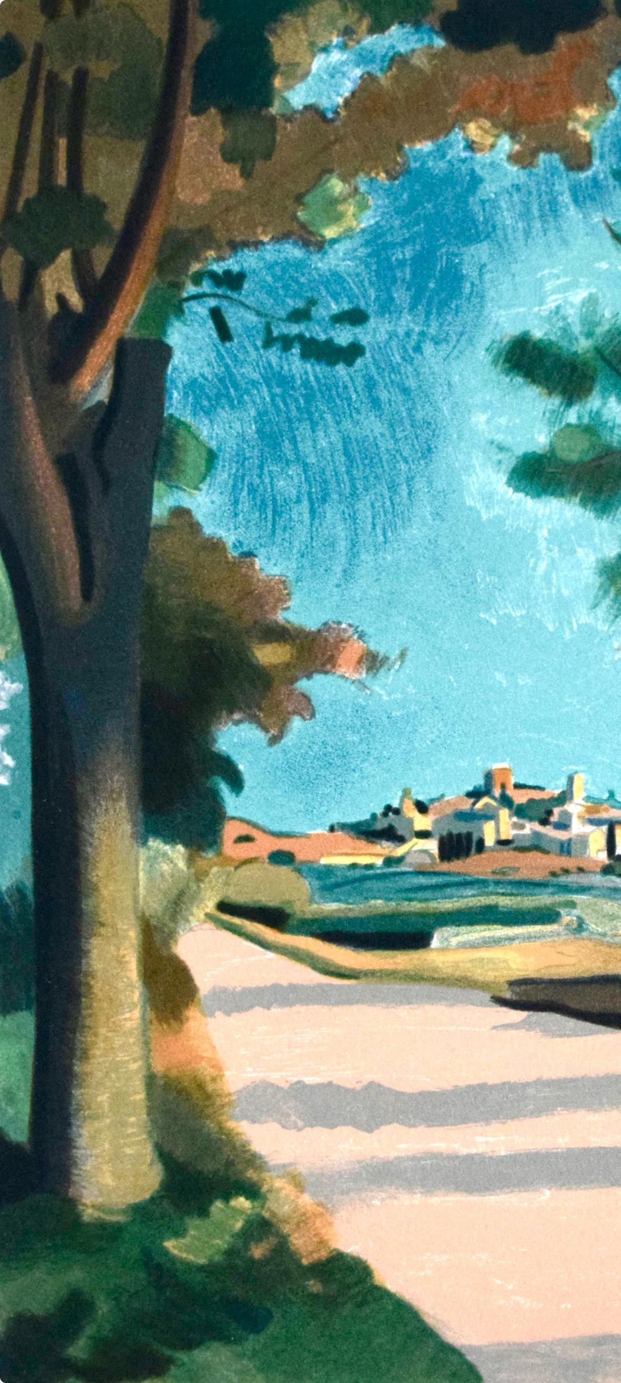 Derain, Komposition, Les Peintres mes amis (nach) (Moderne), Print, von André Derain