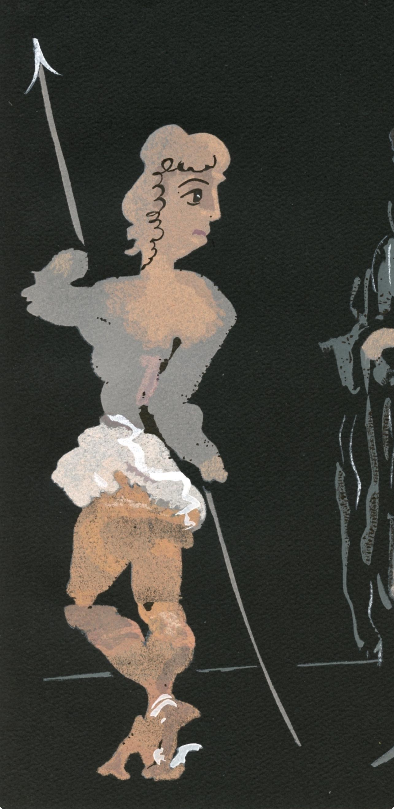 Derain, Composition, Salomé, The Limited Editions Club (d'après) - Print de André Derain