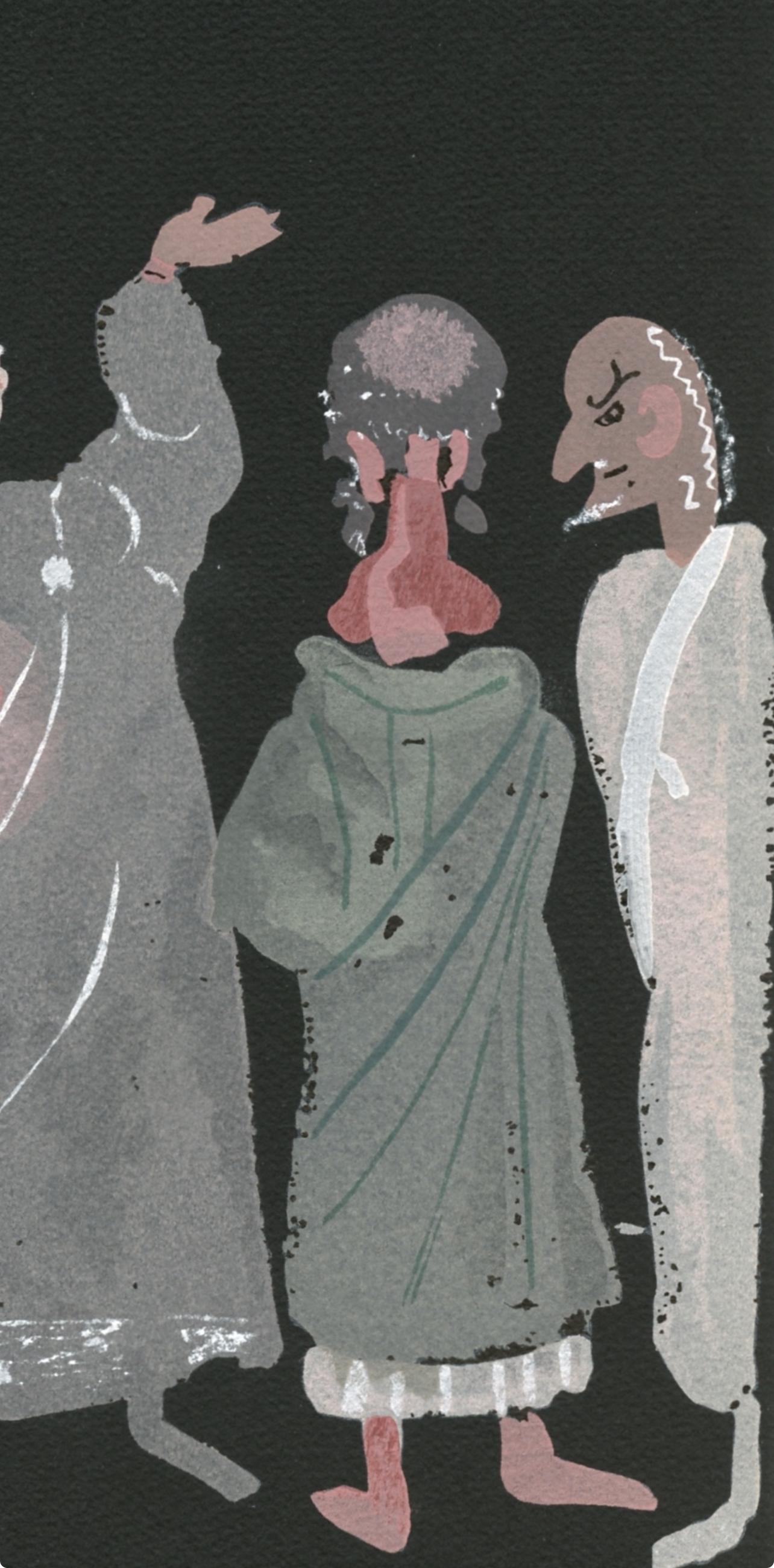Derain, Komposition, Salomé, The Limited Editions Club (nach) (Moderne), Print, von André Derain