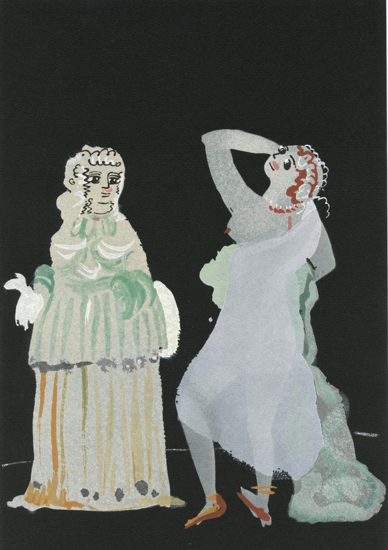 André Derain Figurative Print - Derain, Composition, Salomé, The Limited Editions Club (after)