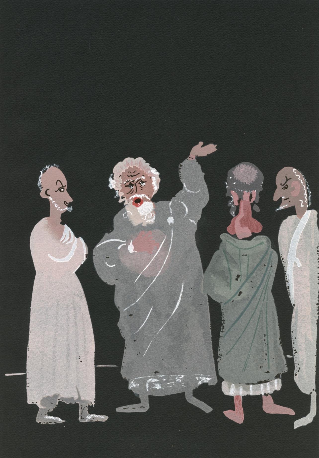 Figurative Print André Derain - Derain, Composition, Salomé, The Limited Editions Club (d'après)