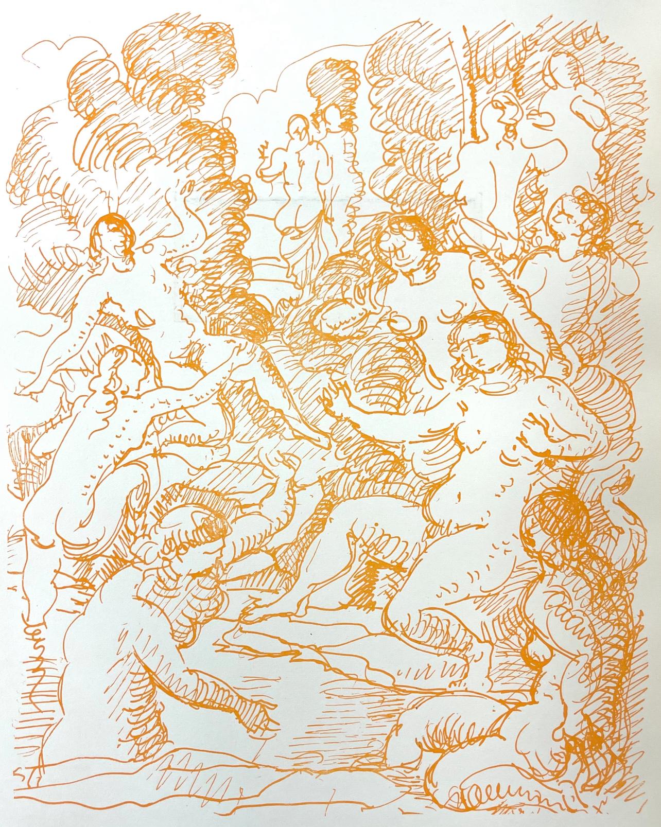 André Derain Landscape Print - Derain, Composition, Verve: Revue Artistique et Littéraire (after)