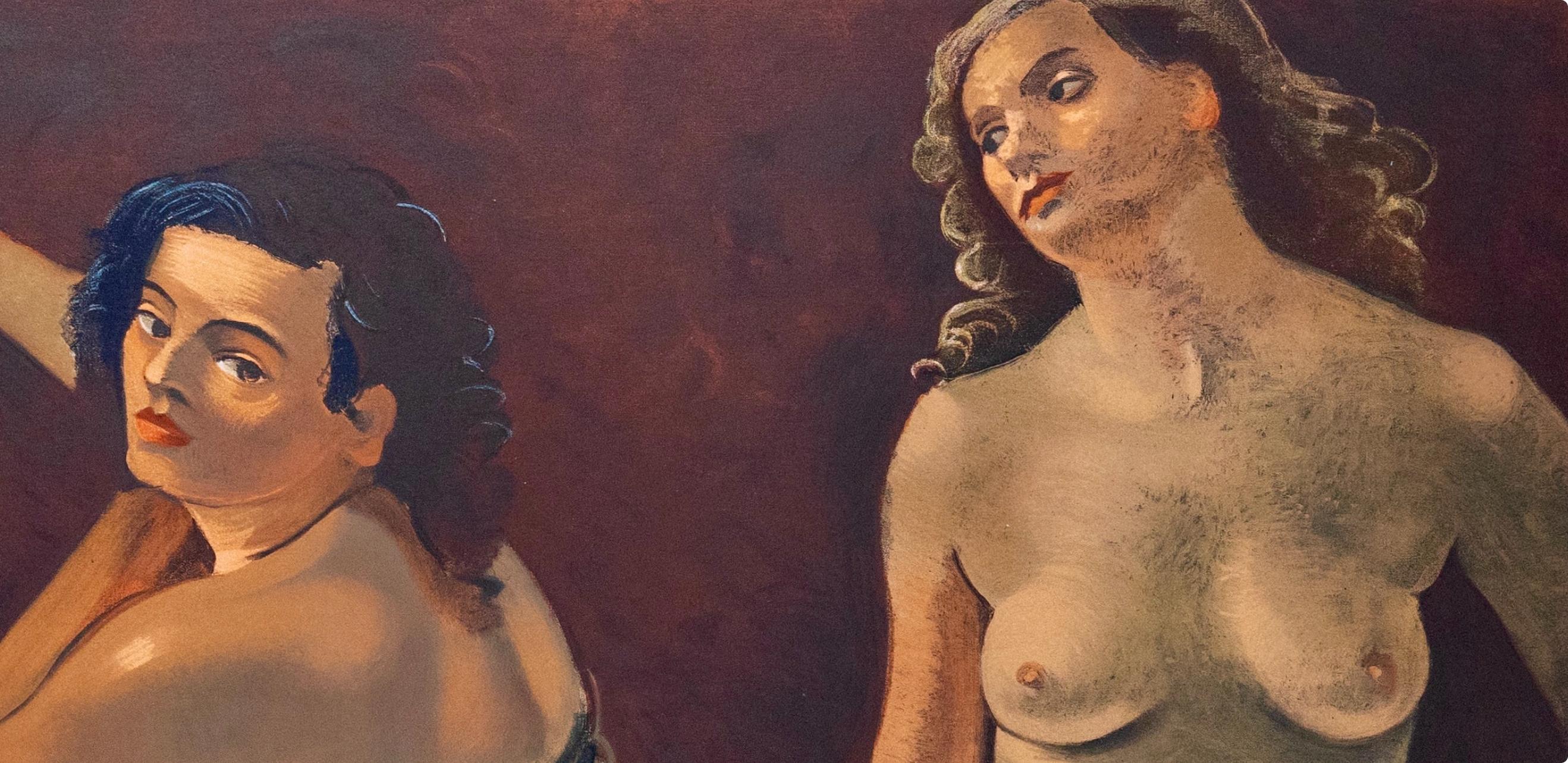 Derain, Deux femmes nues et nature morte, André Derain entre 1935-1949 (after) For Sale 1
