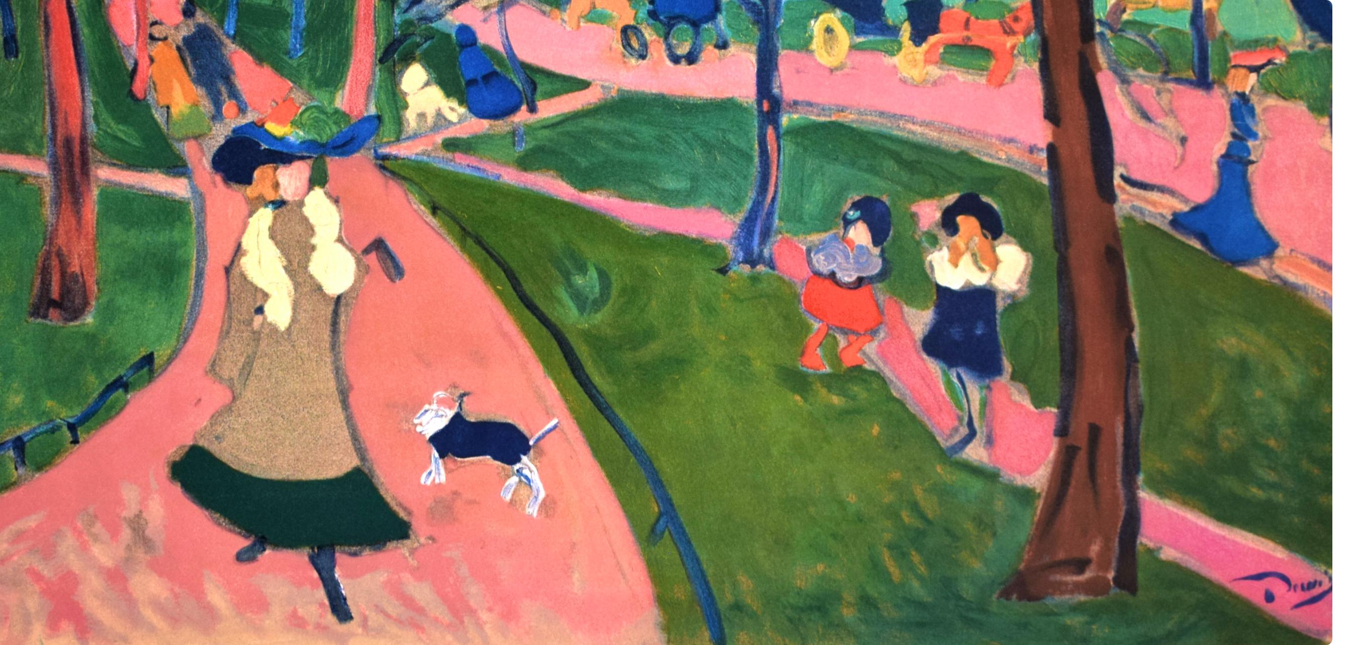 Derain, Hyde Park, Fauves, Collection Pierre Lévy (after) - Print by André Derain