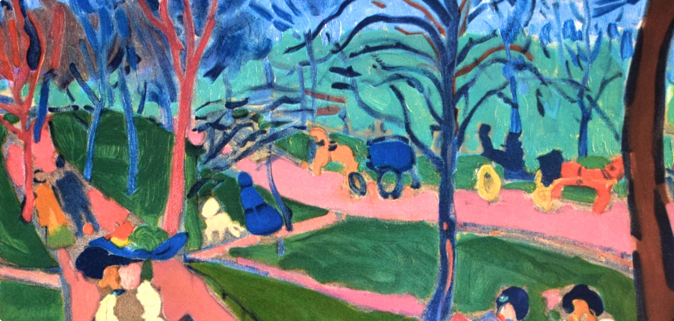 Derain, Hyde Park, Fauves, Collection Pierre Lévy (after) For Sale 1