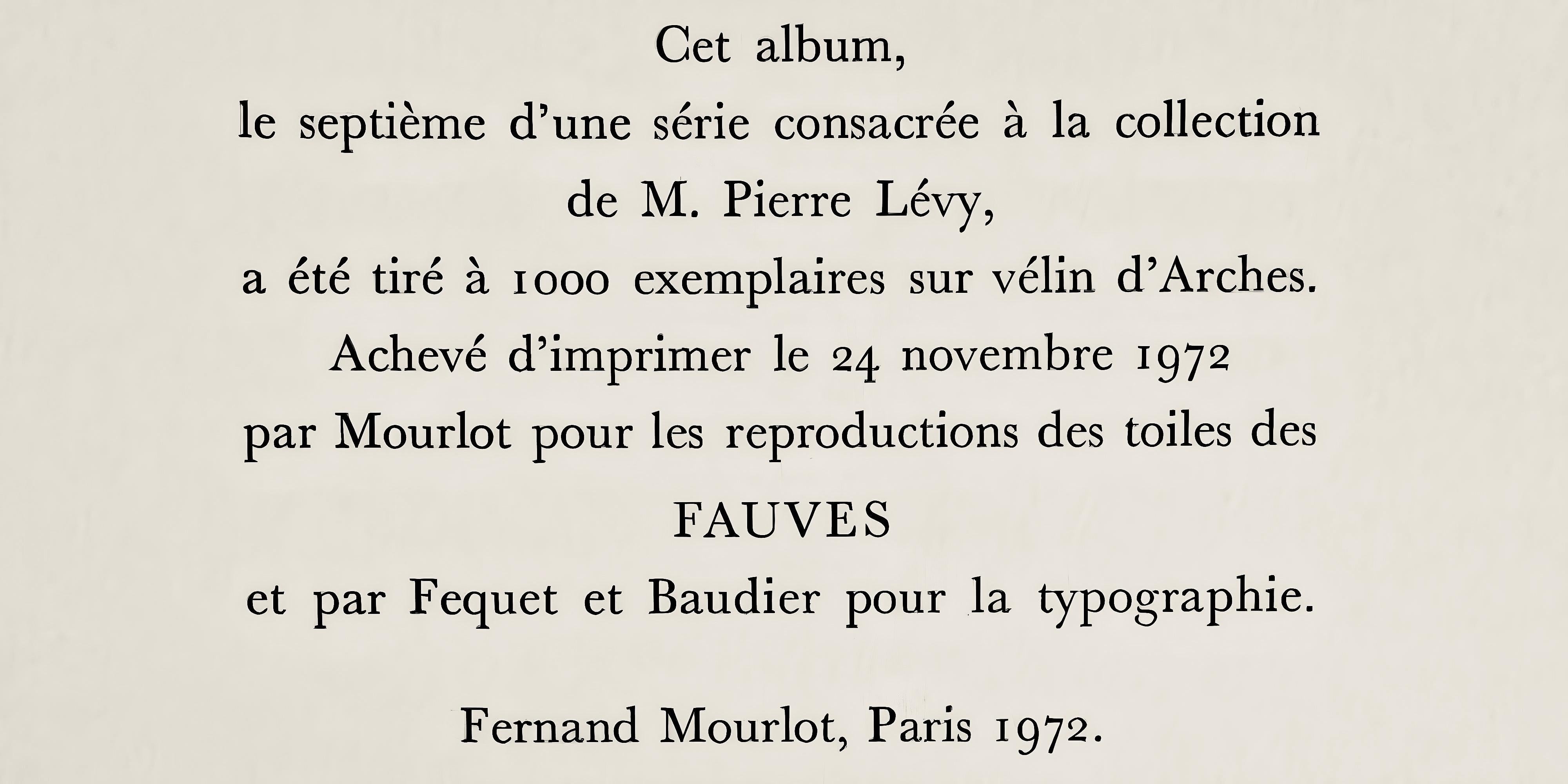 Derain, Londres, La Tamise et Big Ben, Fauves, Collection Pierre Lévy (after) For Sale 3