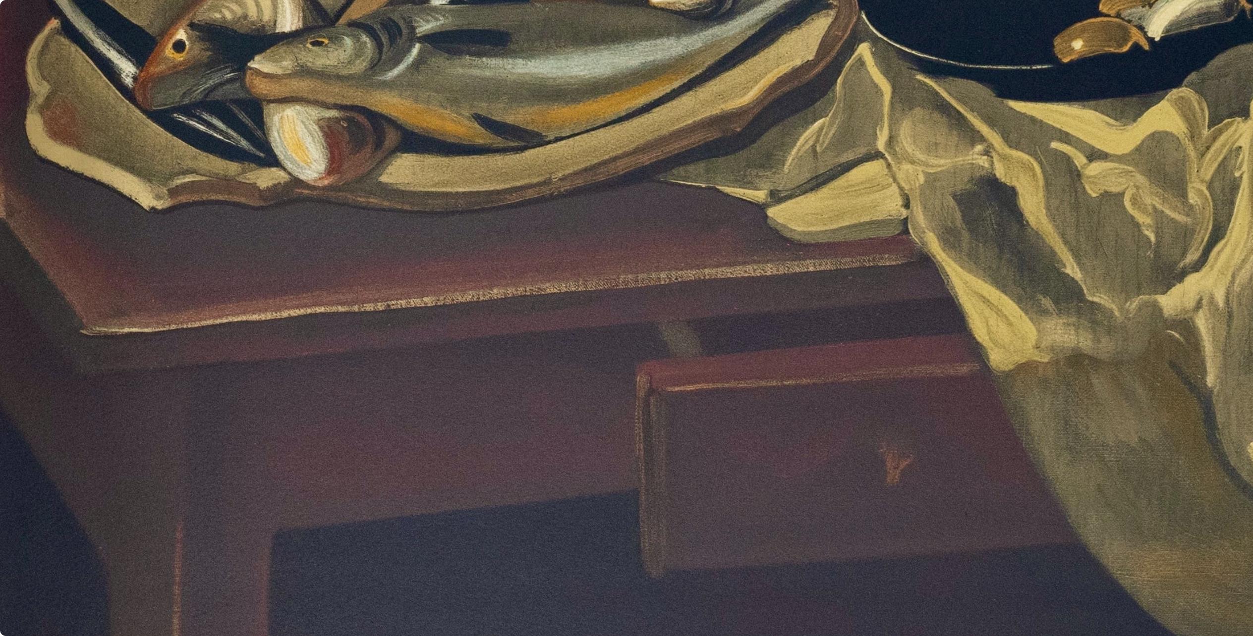 Derain, Nature morte aux Poissons et a La Poêle, Collection'S Pierre Lévy (dopo) in vendita 1