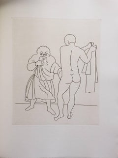 Erotic Etching from Satyricon