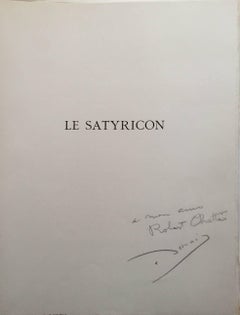 Radierung aus Le Satyricon