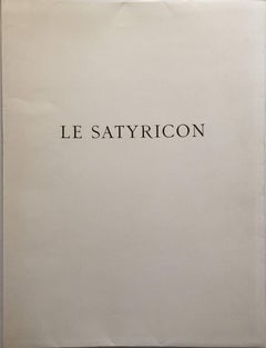 Radierung aus Le Satyricon