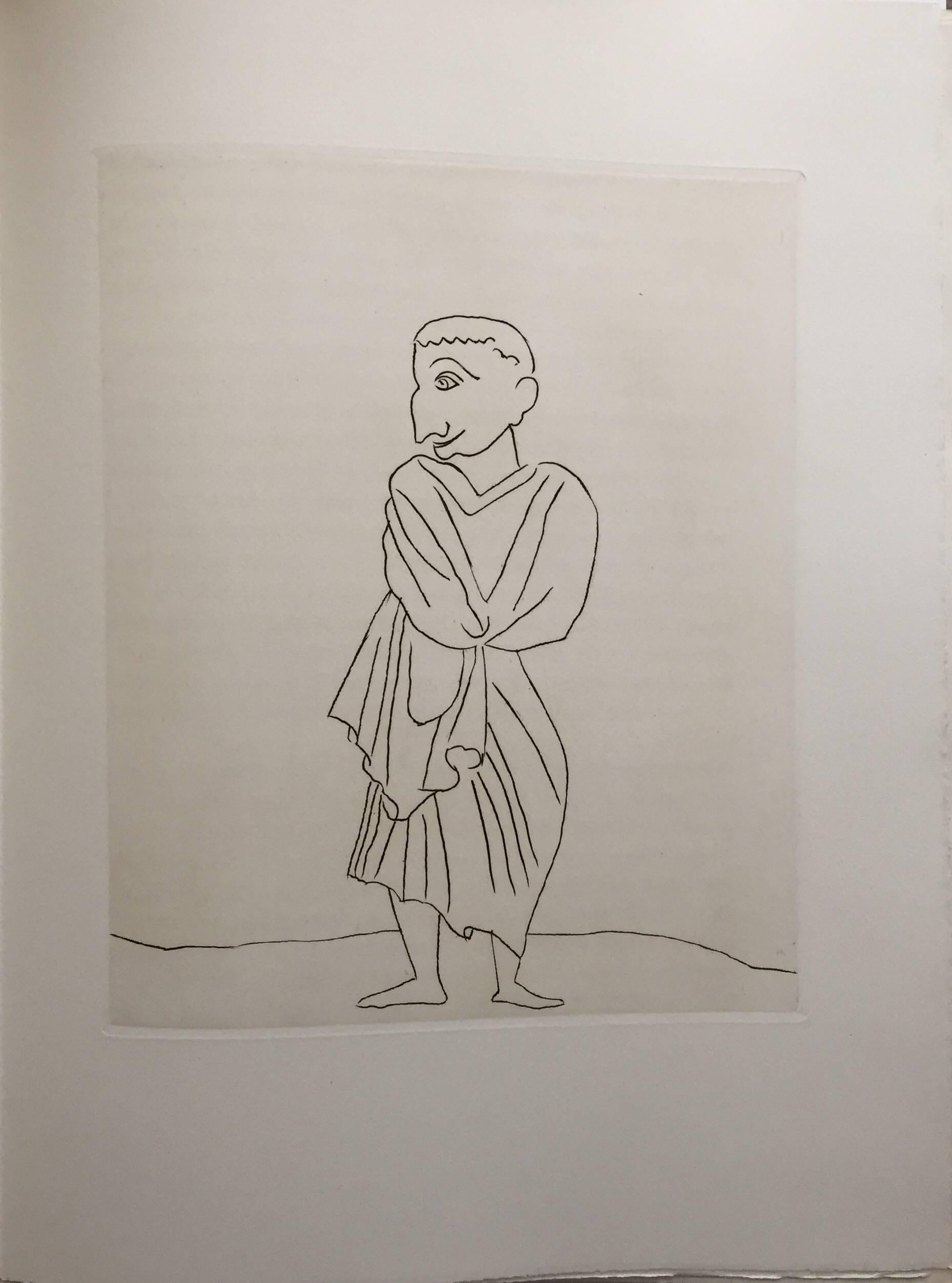 André Derain Figurative Print - Etching from Le Satyricon