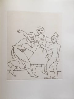 Etching from Le Satyricon