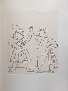 Etching from Le Satyricon
