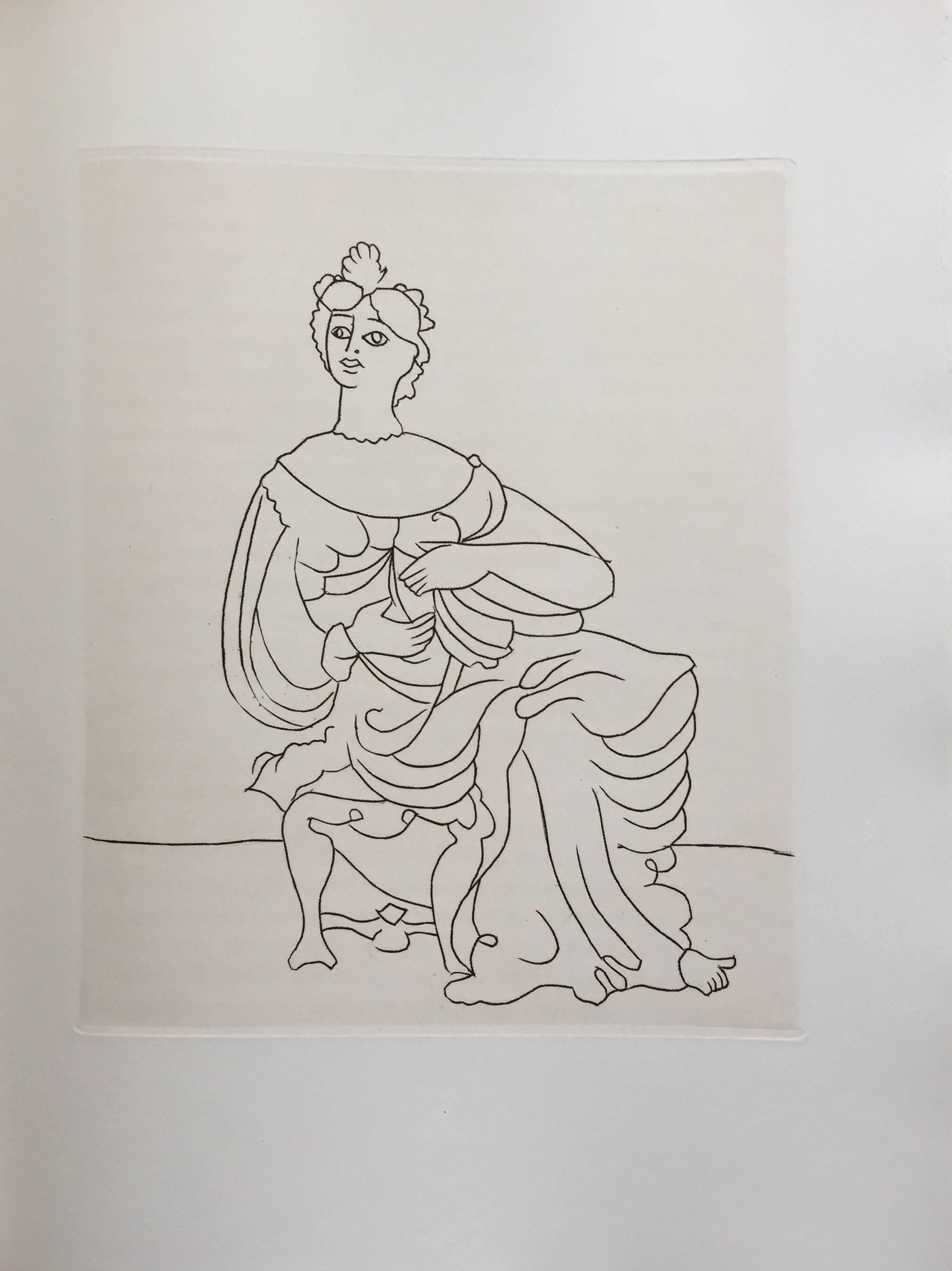 André Derain Figurative Print - Figurative Etching from Le Satyricon