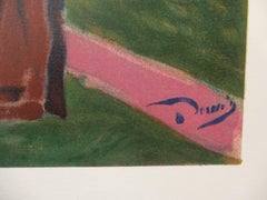 London : Hyde Park - Lithograph (Mourlot), 1972