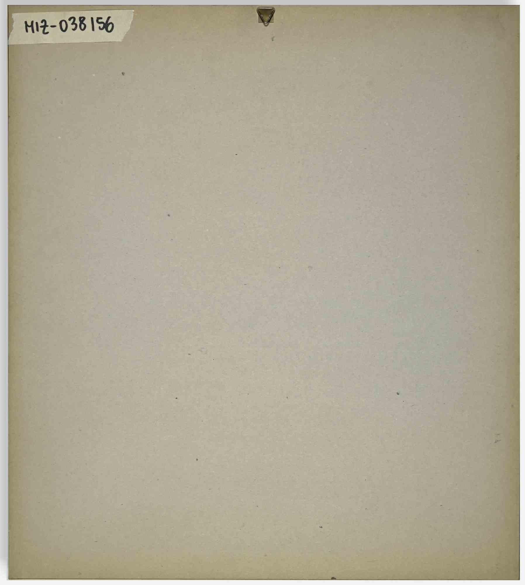 Mann versteckt sich - Radierung von André Derain - 1934 im Angebot 1
