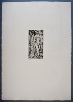 Nude Bather among the Trees  Baigneuse nue aux arbres - French Fauvism