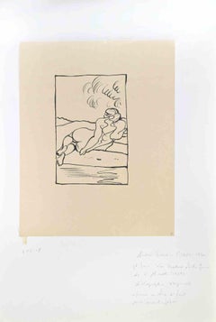 Antique Nude - Lithograph by Andrè Derain - 1929