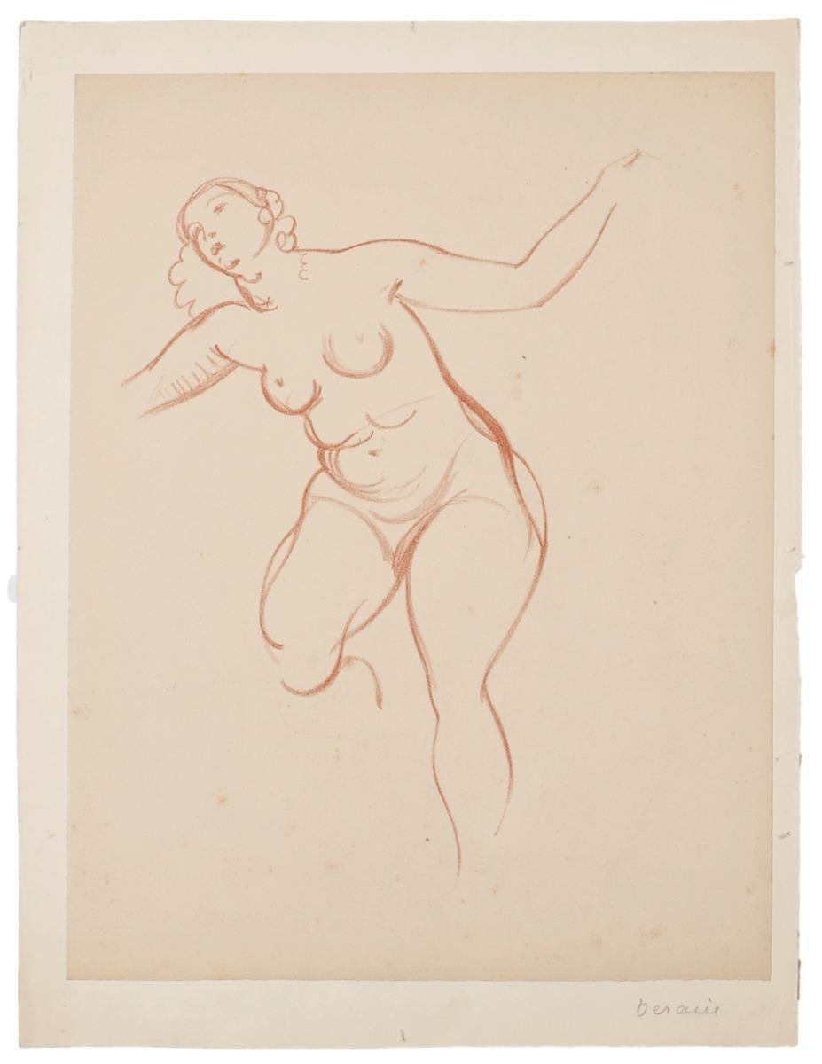 André Derain Figurative Print - Nude - Original Lithograph by A. Derain - Early 20th Century