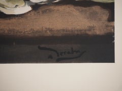 Red Bouquet, 1962 - Signed lithograph