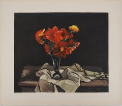 Red Bouquet, 1962 - Signed lithograph