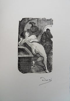 The Kiss - Originallithographie, Mourlot 1950