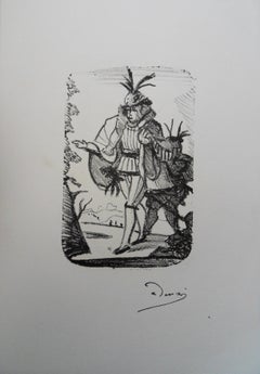 The Lord - Original Lithograph, 1950