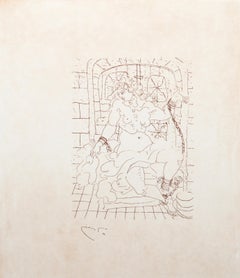 The Prisoner, Impressionist Etching by Andre Derain