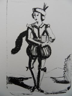 The Young Boy - Lithograph, 1950