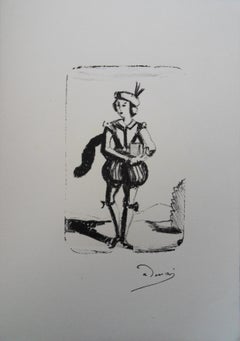 The Young Boy - Lithograph, 1950