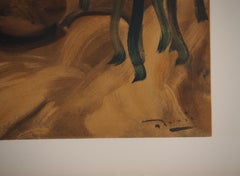 Today's Fishing, 1970 - Signed lithograph