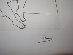 What a Beauty ! - Original etching - 1951