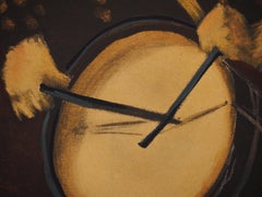 Young Girl with a Drum, 1962 - Lithograph
