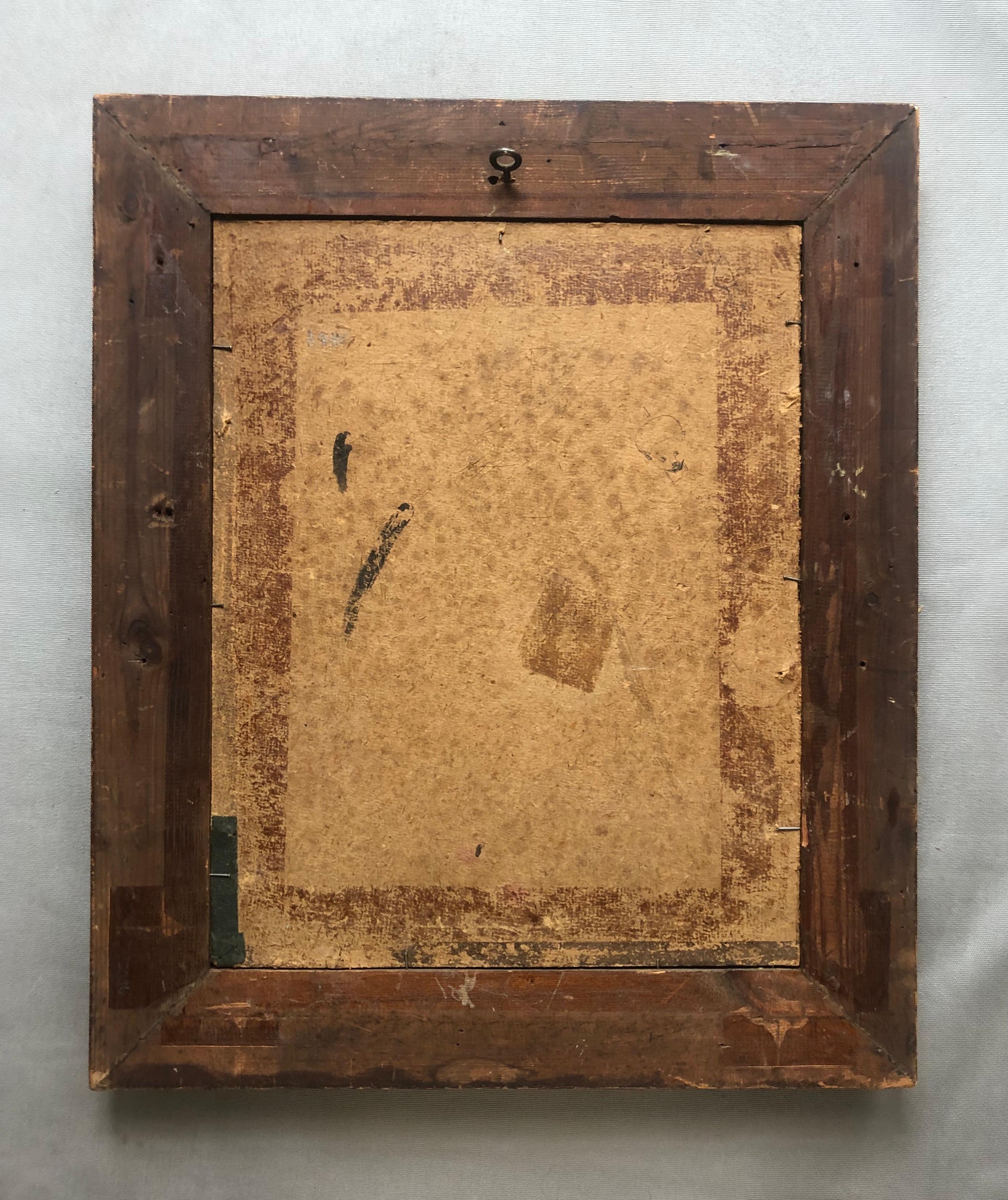 Andre Devambez, « l'Attente », attendu, scène d'intérieur 7