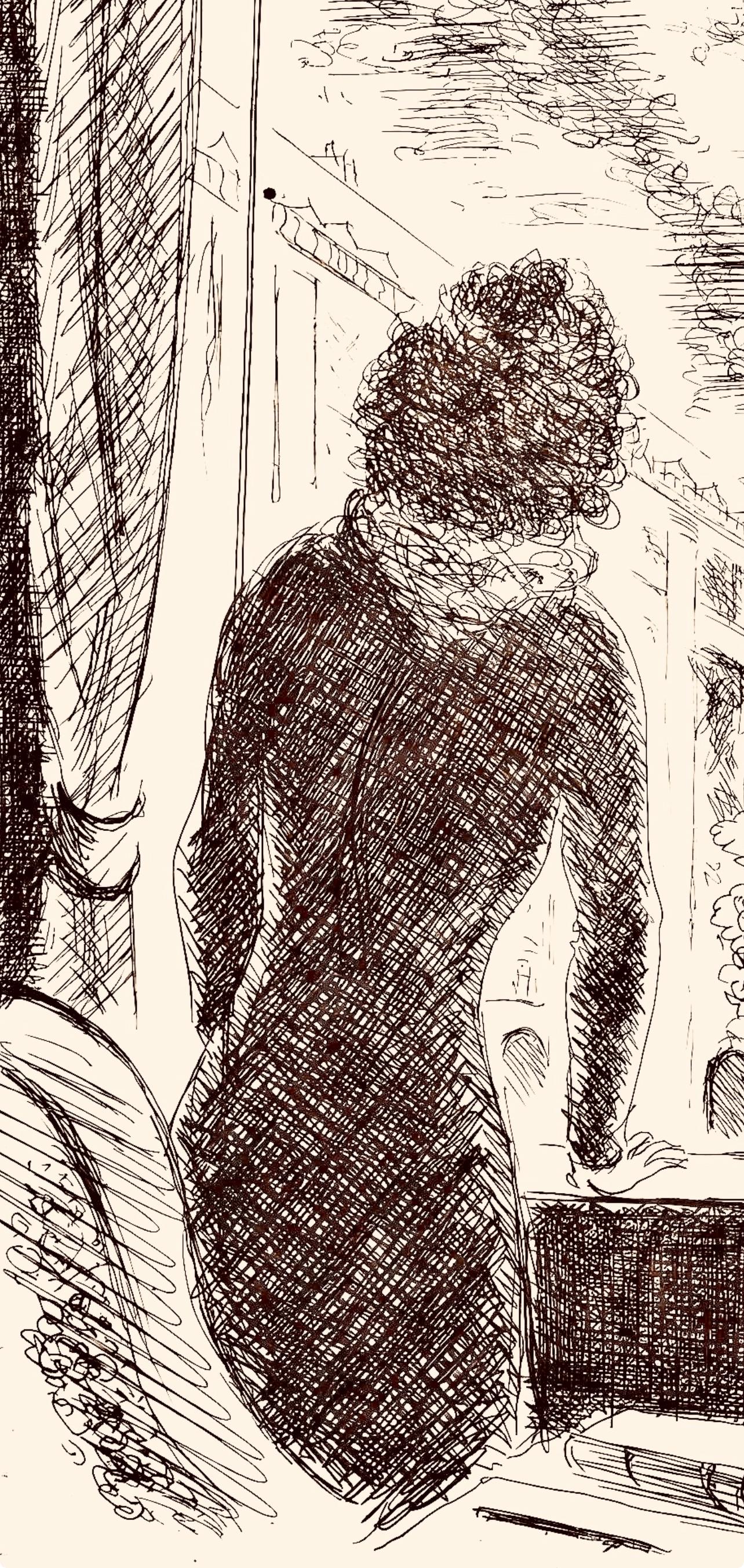 Dignimont, Jours de gloire, Histoire de la libération de Paris (nach) – Print von André Dignimont