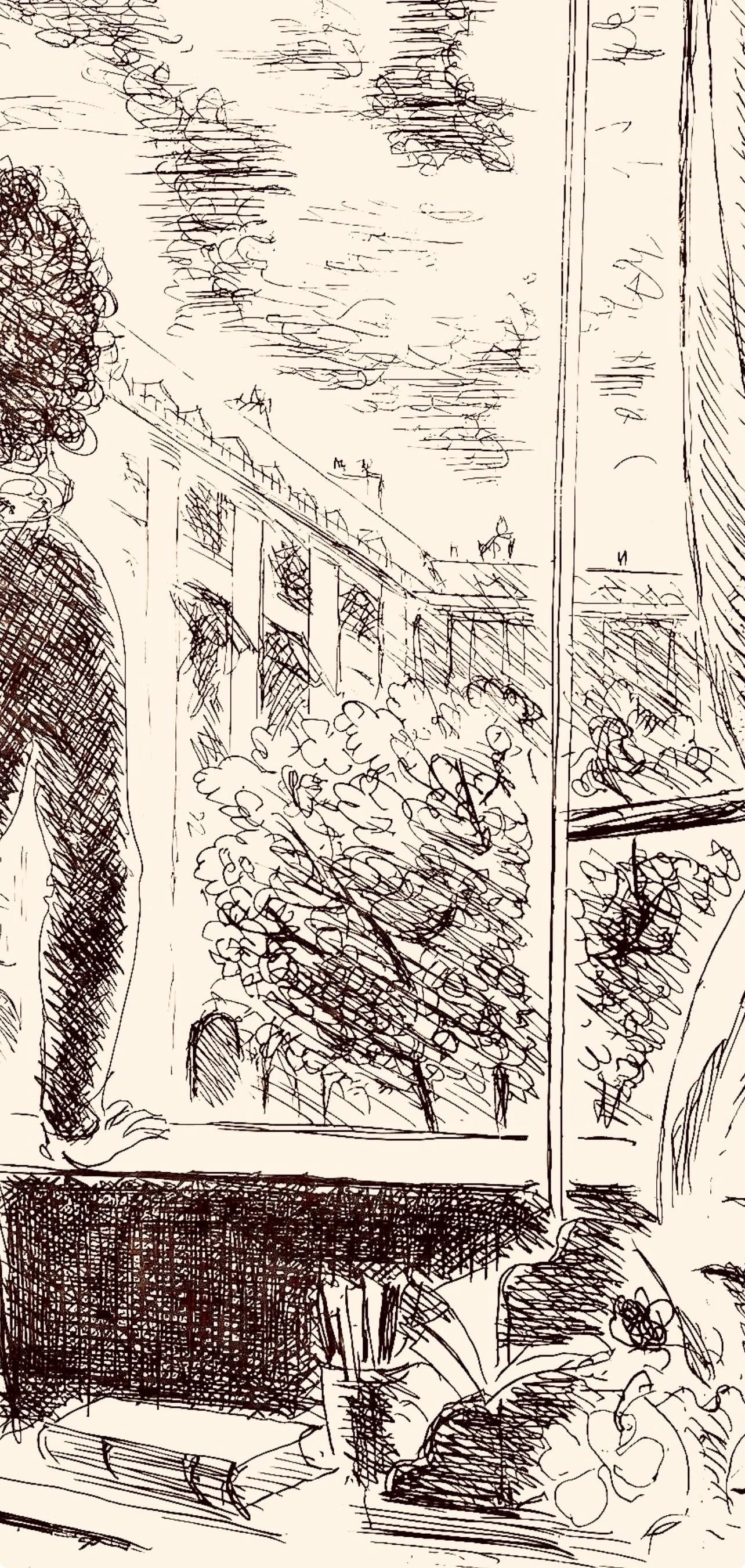 Dignimont, Jours de gloire, Histoire de la libération de Paris (nach) (Moderne), Print, von André Dignimont